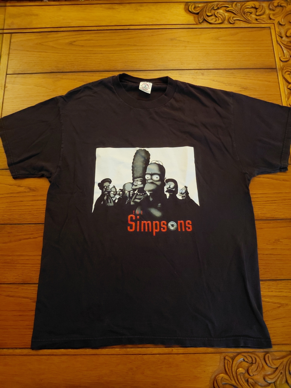 The Simpsons Black Graphic T-Shirt - Men